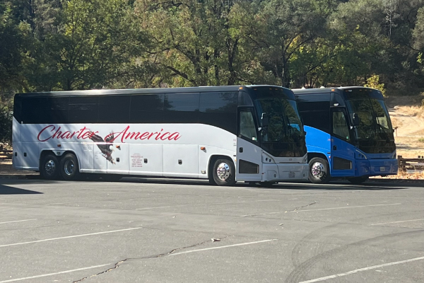 charter bus for events sacramento